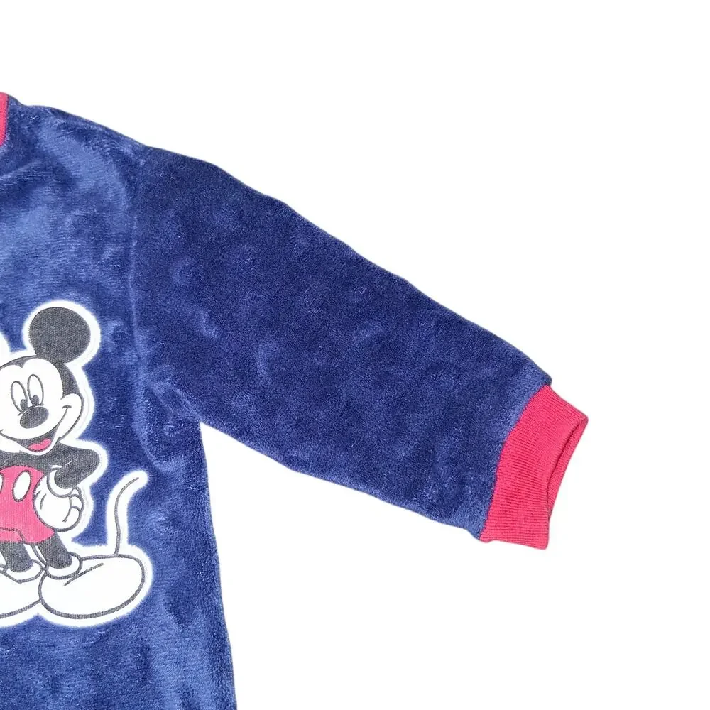 Disney Baby Boys Mickey Mouse Sleeper Blue Size 0-3m